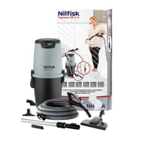 Централна вакуумна система <br /> NILFISK SUPREME ALL-IN-1 LCD Deluxe Hose